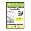 50 Sheets on Both Sides DIN A4 275 g/m² Premium Matt Photo Paper Matt – Immediately Dry – Waterproof – Brilliant White – Very High Colour Brilliance for Inkjet Printers, Flyer Paper, Brochure
