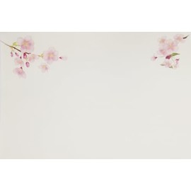 Cherry Blossom Table Mat, 100 x 15.0 inches (26 x 38 cm), Premium Paper Workshop