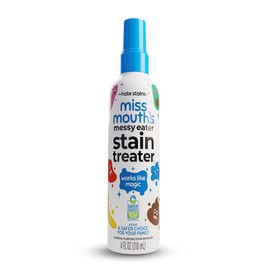 Miss Mouth's Messy Eater Stain Treater Spray - 4oz Stain Remover - Newborn & Baby Essentials - No Dry Cleaning Food, Grease, Coffee Off Laundry, Underwear, Fabric