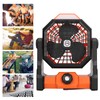 Outdoor Portable Fan Stepless Speed Control High Wind Fan Camping