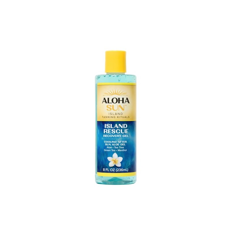 Aloha Sun Aloe Vera Gel for Sunburn Relief & Tan