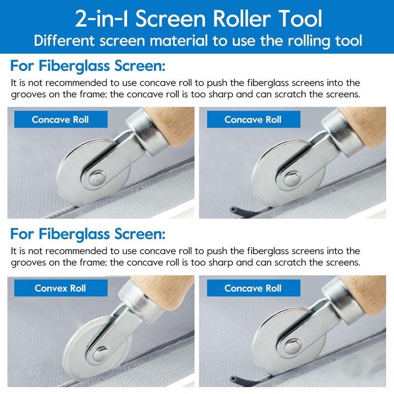 HOME MASTER HARDWARE Window Screen Repair Kit, 3 in 1