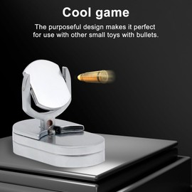 7JI Target EDC Decompression Slider Toy, Fidget Slider Metal, Adult Fingertip Rotating Fidget Toys, ADHD Stress Reliving Metal Tactile Slider Toy, Various Game Options