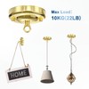 M METERXITY 1-Pack Light Canopy Kit, 4.3" Ceiling Light Cover