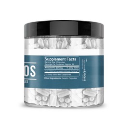 Earthborn Elements Inulin FOS 200 Capsules, Pure & Undiluted, No Additives