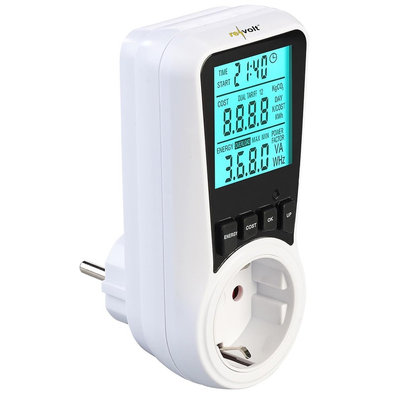 revolt Energy Meter: Set of 2 Digital Energy Cost Meters