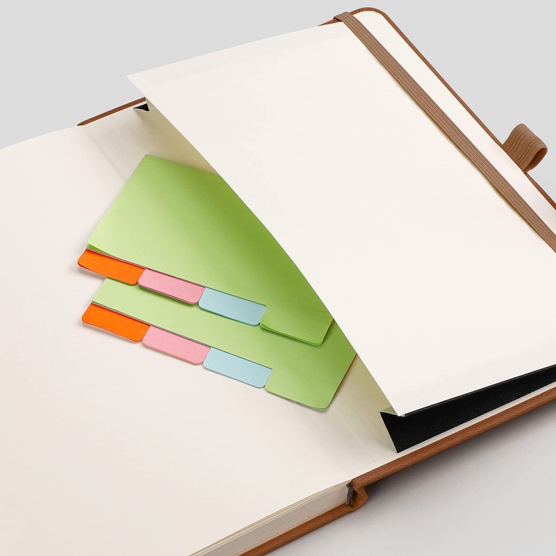 RETTACY Notebook A5 Hardcover, Lined, Pack of 2 - Thick