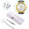 Alvinlite Sunglasses Repair Kit, Small Stainless Steel Screws Nuts Assortment