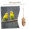 CAXUSD Outdoor Wooden Bird Feeder Hanging Hummingbird Feeder for All