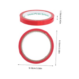 Operitacx 10 Rolls Sealing Tape Small Narrow Paper Packing Tape for Tying Machine Easy to Use Multi- Selection