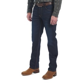 Justin Men's 1879 J2 Straight Leg Jeans, Dark Wash - 34W x 38L