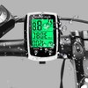 Bicycles Odometer and Speedometer, Wired Waterproof Cycle Bike Computer with
