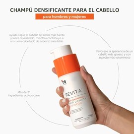 DS Labs - Kit de champú y acondicionador Revita para hombres y mujeres, sistema de cuidado del cuero cabelludo de dos pasos para cabello voluminizado,