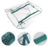 UWIOFF 4-Tier Greenhouse Replacement Cover Clear PVC Greenhouse Cover with