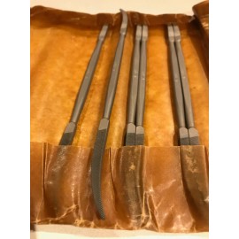 Vallorbe - Glardon - Nicholson 7 1/2 Silversmith Riffler style 11 0 cut Vallorbe - Glardon - Nicholson NEW