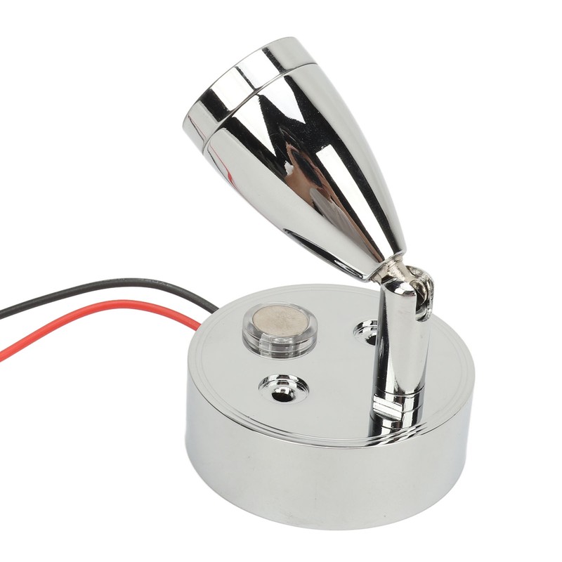 DC 10‑30V RV Reading Lamp Touch Control Adjustable Brightness Interior