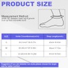 Beugo Ankle Support Brace, Adjustable Ankle Brace Wrap Strap, L