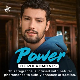 Beverly Hills Polo Club Sexy+ Pheromones EDP Slider Collection - 3-Piece Men's Fragrance Gift Set (PLAYER, ALPHA & BOSS) - Long-Lasting, Travel-Friendly Cologne for Men