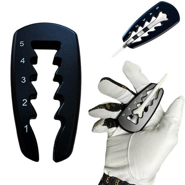 YEZIDE Golf Tee Height Tool, Precision Adjustable Golf Tee Height