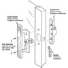 Prime-Line E 2054 Stamped Steel, Sliding Patio Door Keeper (2