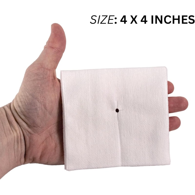 Vakly Split Drain Sponge Gauze 4x4 Sterile 6-Ply – 50