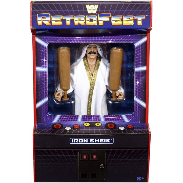 RetroFest WWE Elite Exclusive Iron Sheik Wrestling Action Figure Limited Edition