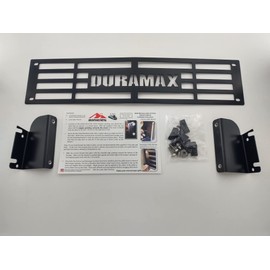 Mountains2Metal "Duramax Stainless Steel Powder Coated Black Bumper Grille Insert Compatible with 2015-2019 Chevy Silverado 2500 3500 HD M2M #400-60-1