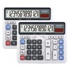 Desktop Calculator, Extra Large LCD Display Computer Button 12 Digits