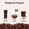 Cold Brew Mushroom Coffee, 15 Packets, Coffee Concentrate Liquid with
