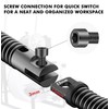 Drain Snake Drill Attachments,8-Piece Drain Cleaner Combination Cutter Heads, Used
