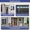 Better Home Products Adjustable Deadbolt Latch HFM Handle Set, Metal