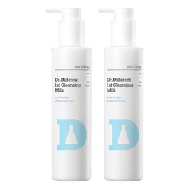 Dr. Different First Cleansing Milk, 2, 200ml / 닥터디퍼런트 퍼스트 클렌징 밀크, 2개, 200ml
