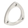 3in 3 Bolt Exhaust Flange Steel Alloy Prevent Leakage Reduce