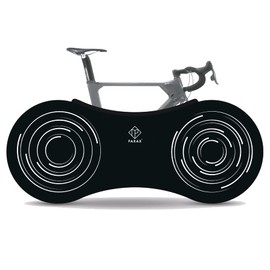 PARAX x Velo Sock Indoor Bicycle Protective Cover for Storage - to Keep Floors and Walls Dirt-Free - Fits 99% of All Adult Bicycles - Black