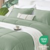 CozyLux King Size Comforter Sets - Sage Green Comforter King