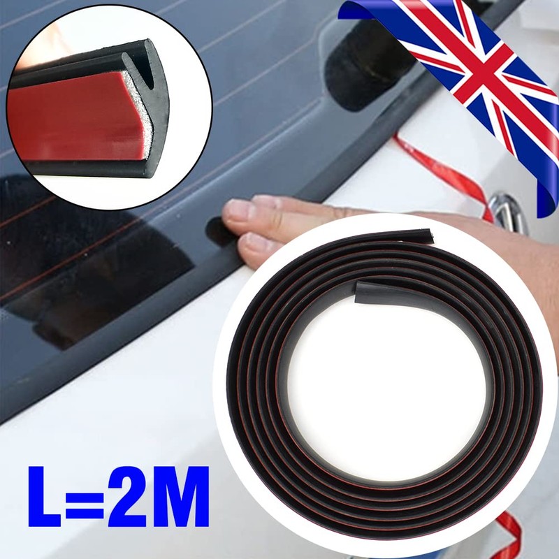 AUTOXBERT 2M V-Type Car Windshield Seal Strip Edge Trim Windscreen