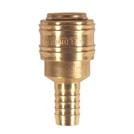 WELDINGER Compressed Air Hose Coupling NW 7.2 with Hose Nozzle 12 mm