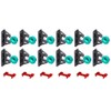 Button Fix Type 2 Bracket with Upgraded Button x12 +