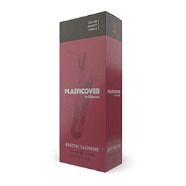 Rico Plasticover Baritone Sax Reeds, Strength 1.5, 5-pack