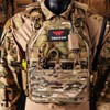 YAKEDA Tactical Vest for Men 1000D Nylon Quick Release Laser-Cutting
