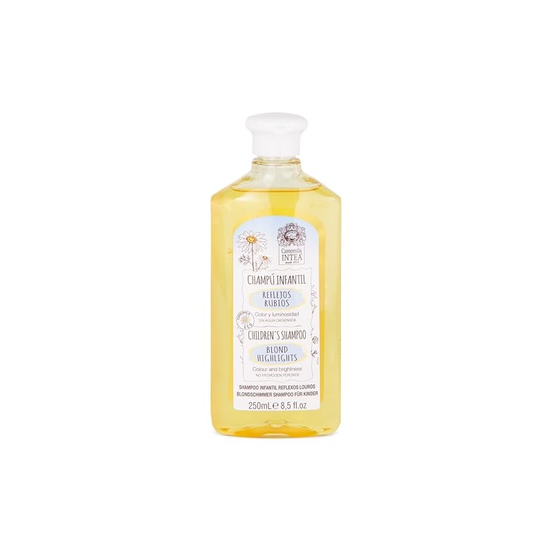 Intea Champú Infantil Reflejos Rubios, 250 ml