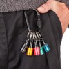 6 pieces 1/4 inch hex shank screwdriver bits, drill holder