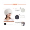 soul young Faux Fur Hat for Women,Ladies Winter Cossak Russian