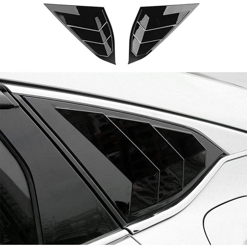 Acdeyaca Rear Side Window Louvers Compatible with Honda Accord 2022