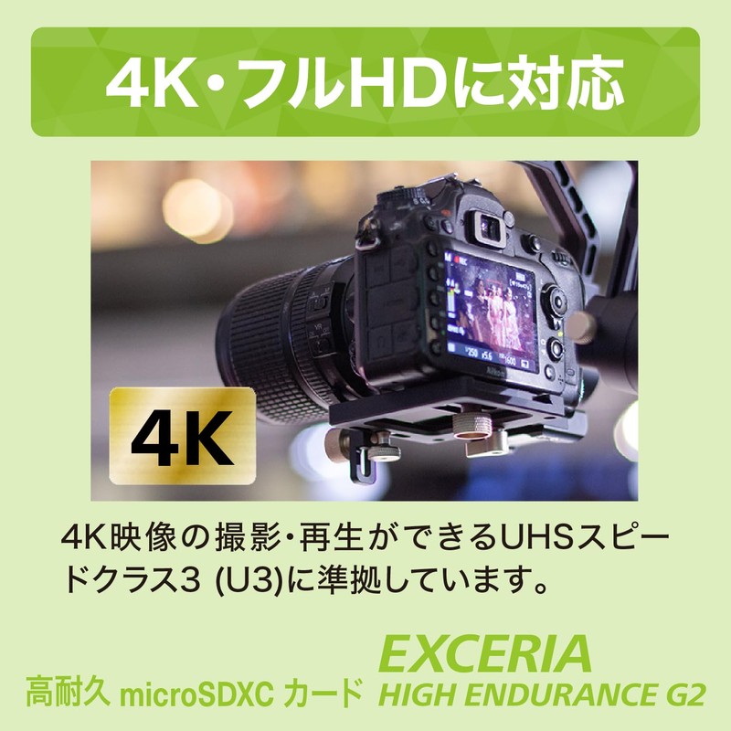 KIOXIA (Made in Japan) microSD 128GB High Durability for Dash