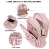 Cuayxox Light Pink Mesh Backpack for Girls Boys, Heavy Duty