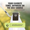 Stripebird Magnetic Clip for Any Towel (Black) - Highest Strength