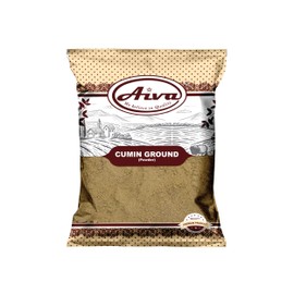 AIVA Cumin Ground Powder (Indian Jeera) Spice, Indian Origin | All Natural, Salt-Free | Vegan | No Colors | NON-GMO - (200gm (7 oz))