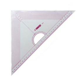 HAND 30cm (2 x 15cm) Metric Graders Set Square Ruler