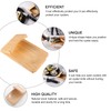 KUIING Oyster Shucker Clamp, Wooden Handguard Oyster Shucking Clamp Holder,